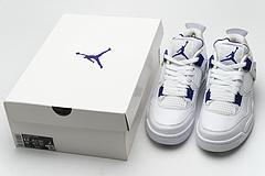 CT8527-115 Air Jordan 4 Retro “Metallic Purple” - Image 8