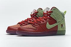 CW7093-600 Nike SB Dunk High "Strawberry Cough" - Image 2