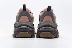 490672 W09O5 1036 Balenciaga Triple S Grey Pink - Image 9