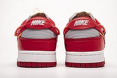 CT0856-600 OFF White X Nike Dunk Low University Red - Image 6