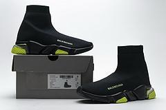 Balenciaga Speed Clear Sole Sneaker Black Yellow Fluo - Image 8