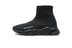 Balenciaga Speed Clear Sole Sneaker Black