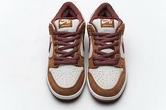 BQ6817-202 Nike SB Dunk Low Pro Dark Russet Cedar - Image 8