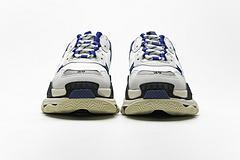 490672 W09O5 1005 Balenciaga Triple S Black Blue Violet - Image 8