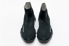 Balenciaga Speed Clear Sole Sneaker Black - Image 5