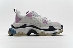 541624 W06E2 7352 Balenciaga Triple S Blue Pink - Image 8