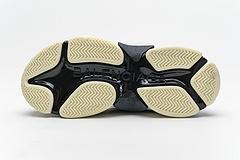 541624 W06E2 7080 Balenciaga Triple S Black Grey Blue - Image 10