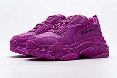 524039 W2FA1 7634 Balenciaga Triple S Letter Pulm Powder - Image 7