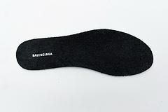 Balenciaga Speed Clear Sole Sneaker Black White Red - Image 7