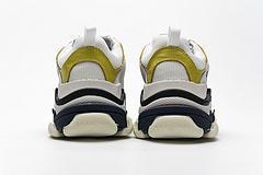 483513 W06E2 6890 Balenciaga Triple S White Yellow - Image 6