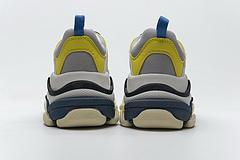 541624 W06E2 7282 Balenciaga Triple S Black Grey Blue - Image 4
