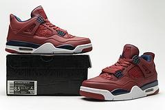 CI1184-617 Air Jordan 4 Retro FIBA Gym Red - Image 6