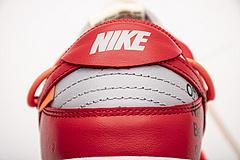 CT0856-600 OFF White X Nike Dunk Low University Red - Image 8