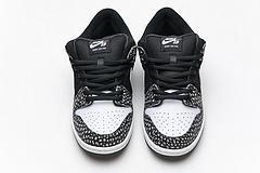 CD2563-003 Nike SB Dunk Low Pro ISO Black White - Image 2