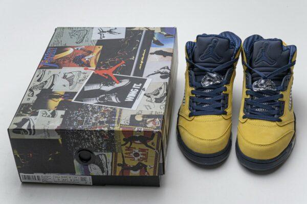 CQ9541-704 Air Jordan 5 Retro SE "Michigan" - Image 3
