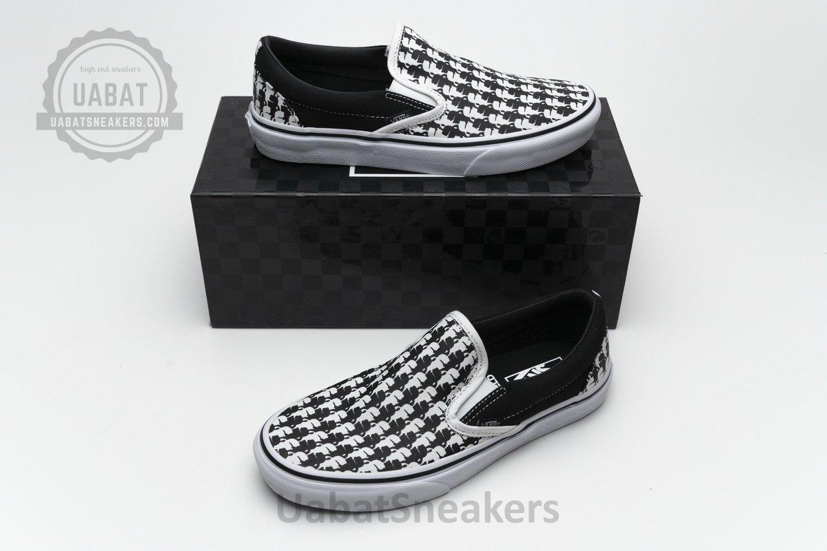 Vans Classic Slip-On Karl Lagerfeld Black White - Image 2