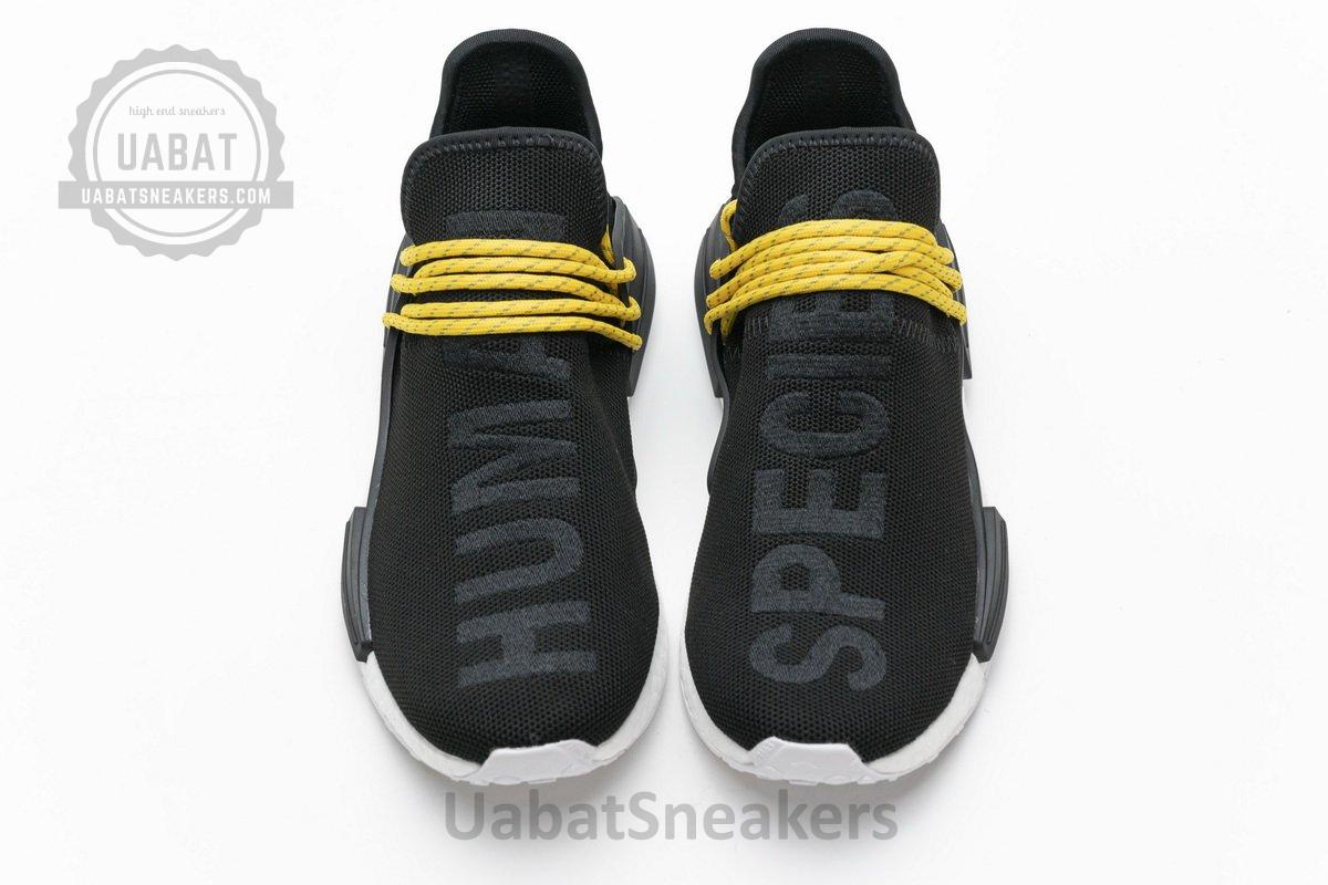 Pharrell Williams x Adidas NMD Human Race “Black” Real Boost BB3068 - Image 4