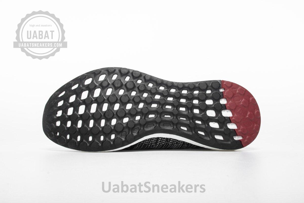 Adidas Pure Boost GO "Carbon/Core Black/Power Red" AH2323 - Image 17