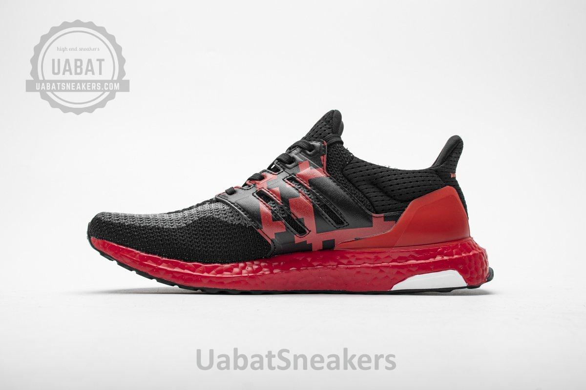 FW3724 adidas Ultra Boost 2.0 Real Boost Xi'an Black Red - Image 11