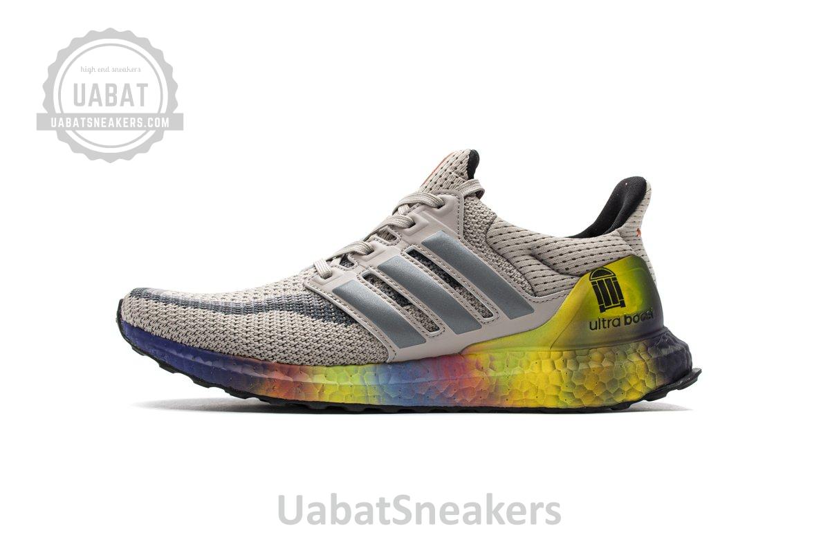 FW3726 adidas Ultra Boost 2.0 Real Boost Shanghai Grey Yellow
