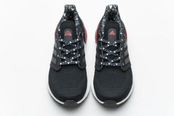 FX8895 adidas Ultra BOOST 20 Black White Red - Image 5