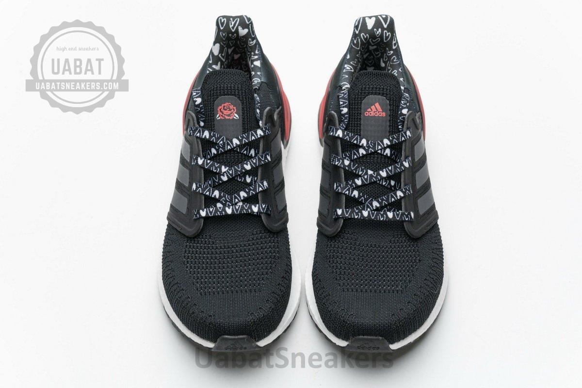 FX8895 adidas Ultra BOOST 20 Black White Red - Image 5