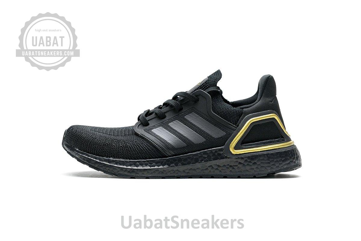 EG0754 adidas Ultra BOOST 20 CONSORTIUM Black Gold Real Boost