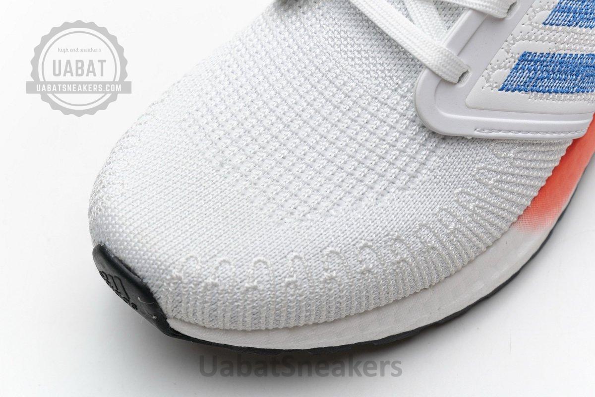 FY3453 adidas Ultra BOOST 20 White Blue - Image 12