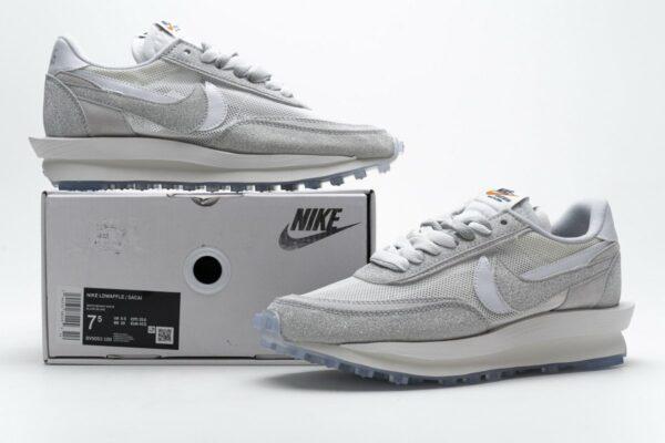 BV5053-100 Sacai x Nike LDWaffle White Bright White - Image 2