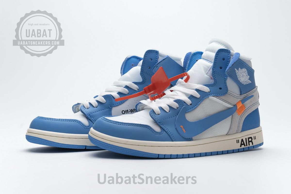 Jordan 1 Retro High Off-White University Blue Update Lace - Image 3