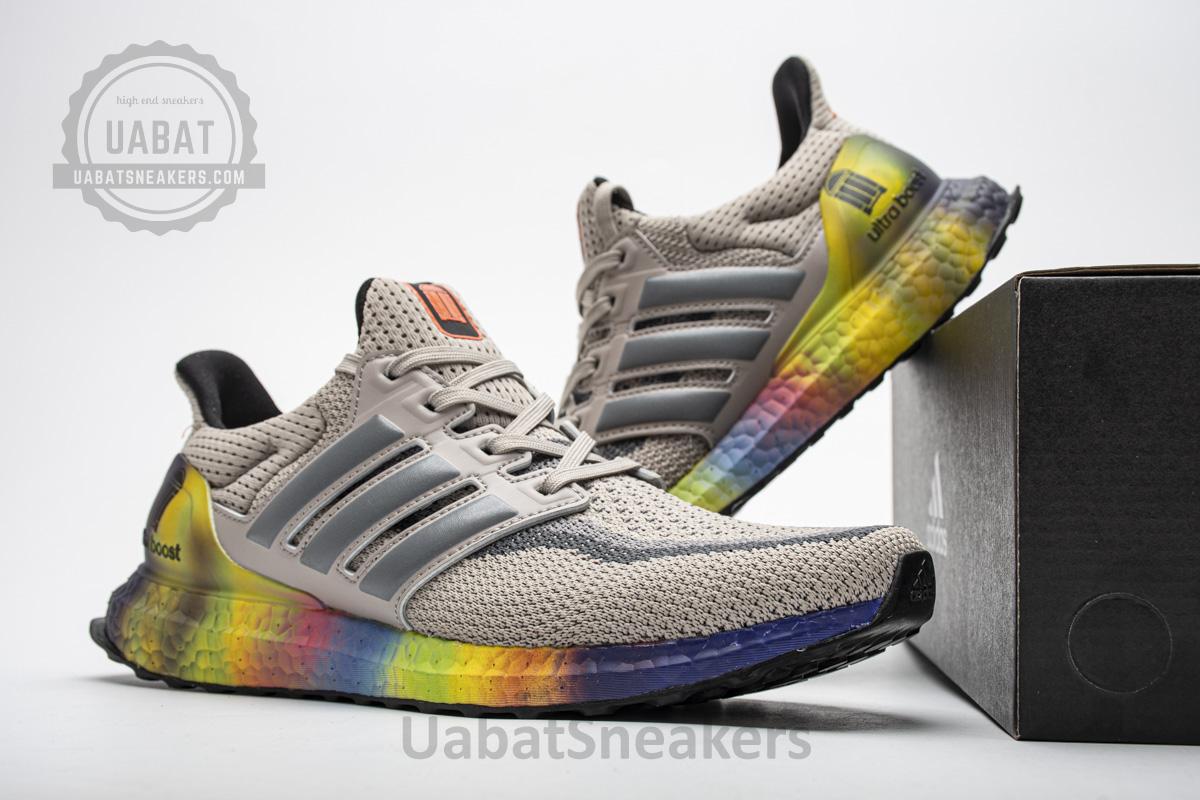 Adidas Ultra Boost 2.0 Real Boost Shanghai Grey Yellow - Image 2