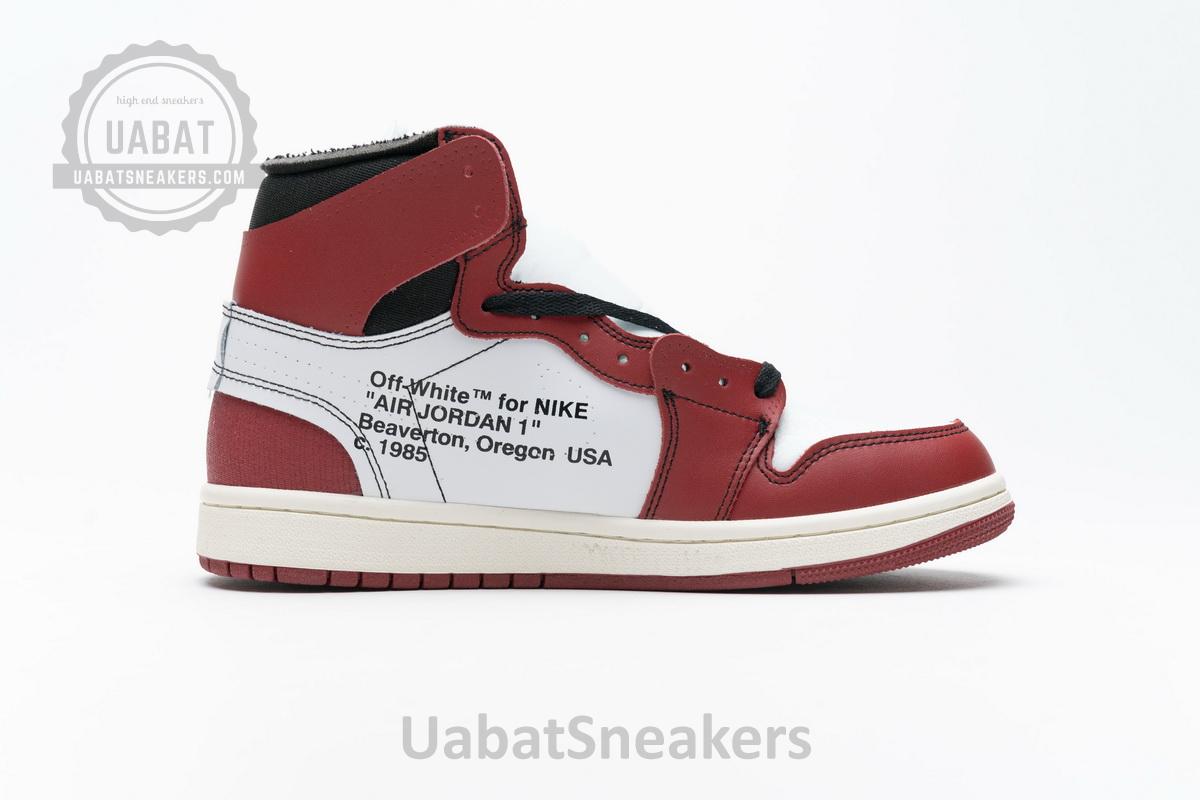 Latest Version Jordan 1 Retro High Off-White Chicago - Image 6