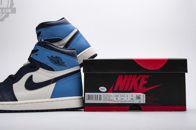 Air Jordan 1 Retro High OG “Obsidian University Blue” - Image 2