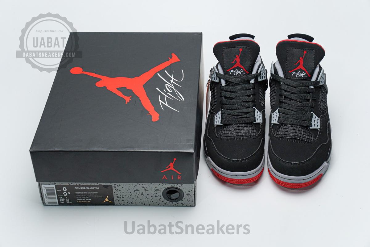H12 Jordan 4 Retro Bred (2019) - Image 2