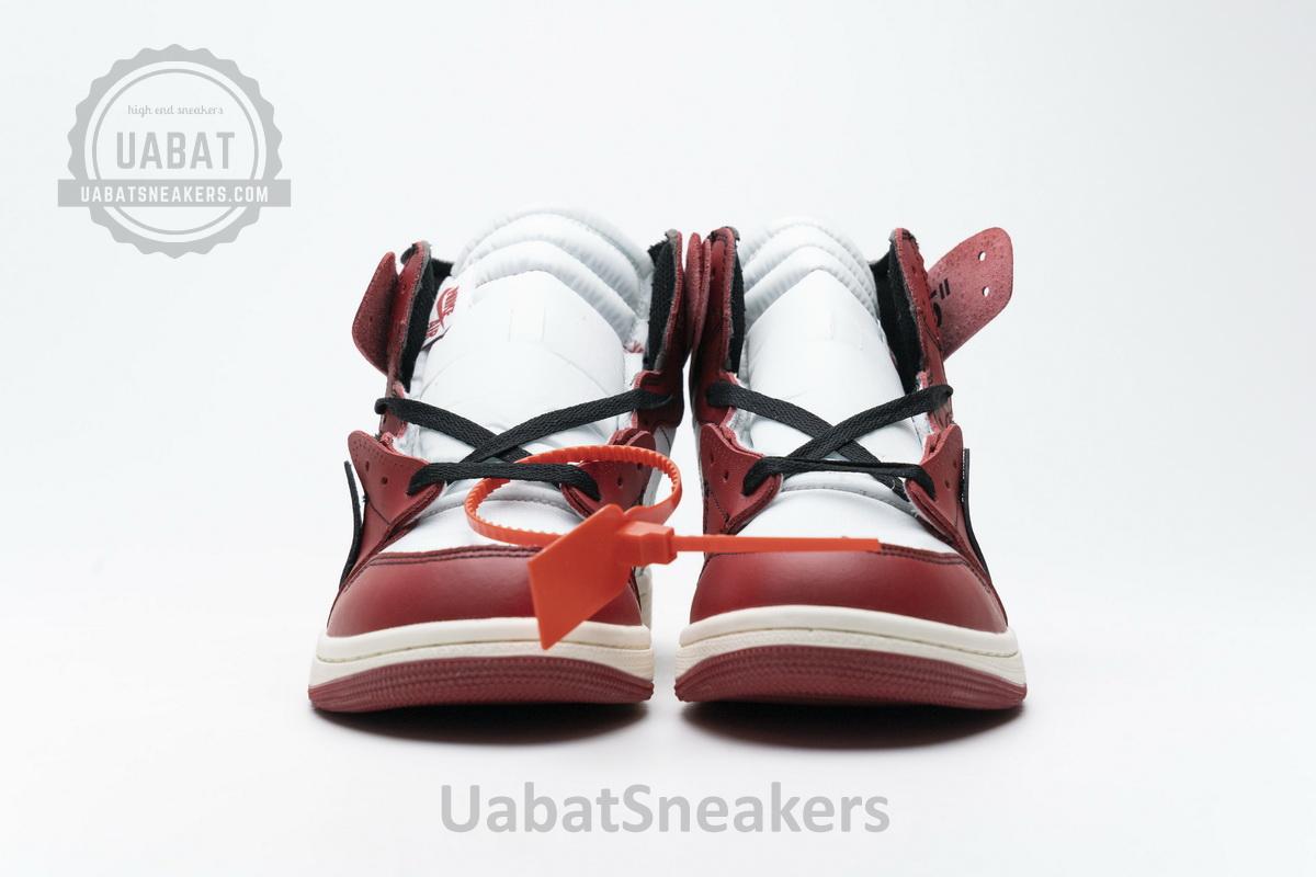 Latest Version Jordan 1 Retro High Off-White Chicago - Image 5