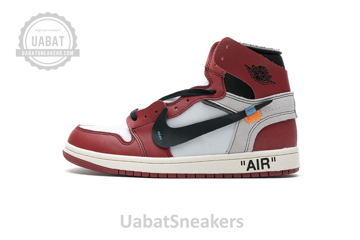 Latest Version Jordan 1 Retro High Off-White Chicago
