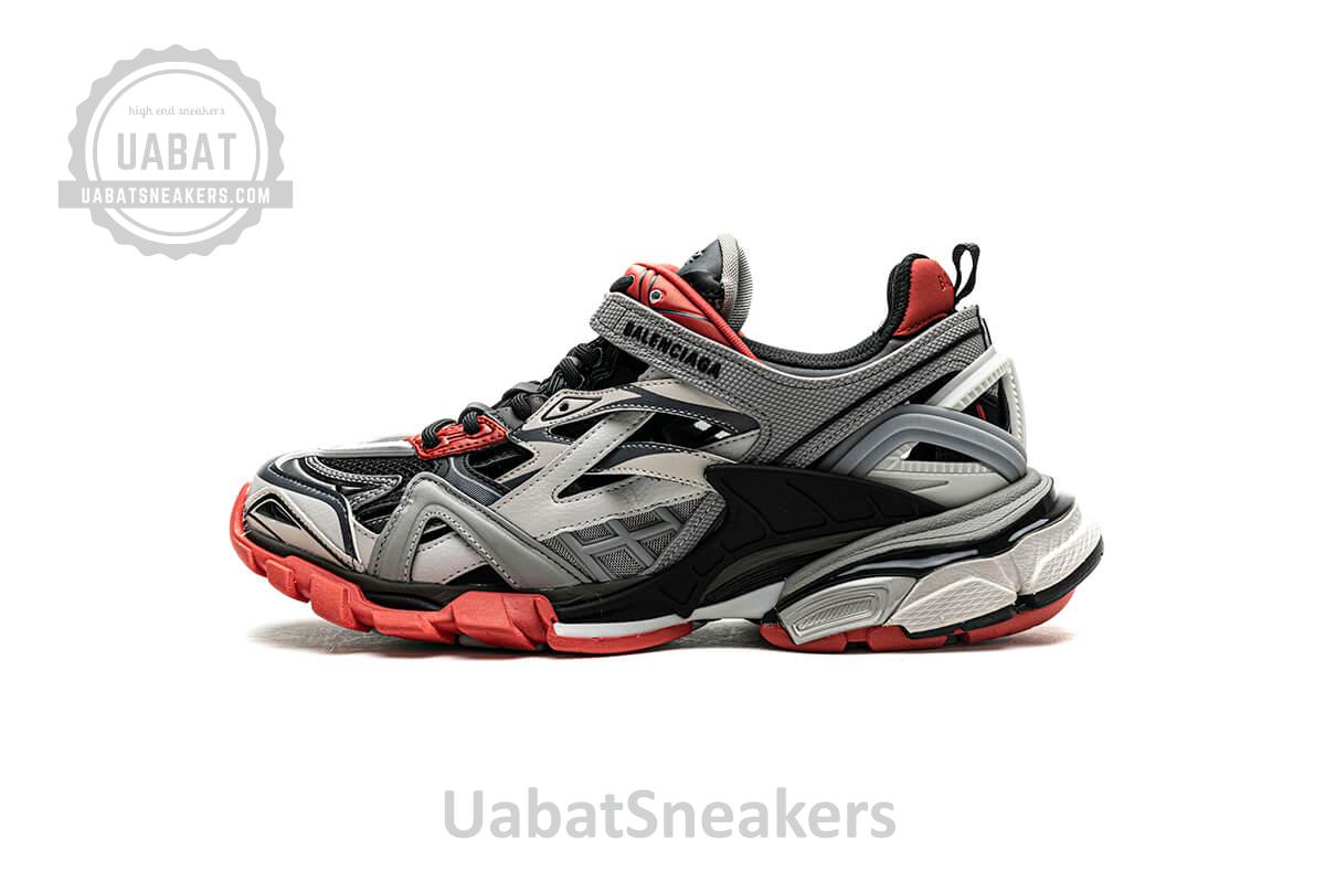 GT Batch Balanciaga Track Black Grey Red