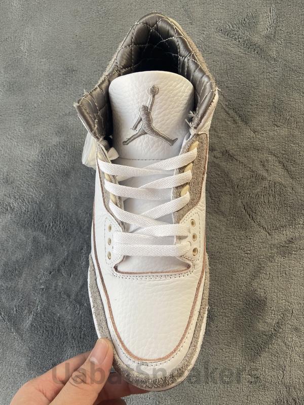 A Ma Maniere x Air Jordan 3 Retro SP Medium Grey - Image 5