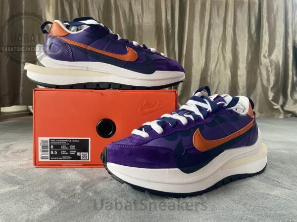Sacai x Nike VaporWaffle Dark Iris - Image 2