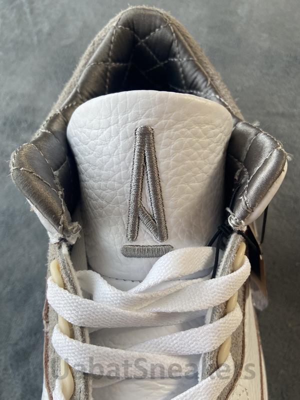 A Ma Maniere x Air Jordan 3 Retro SP Medium Grey - Image 6