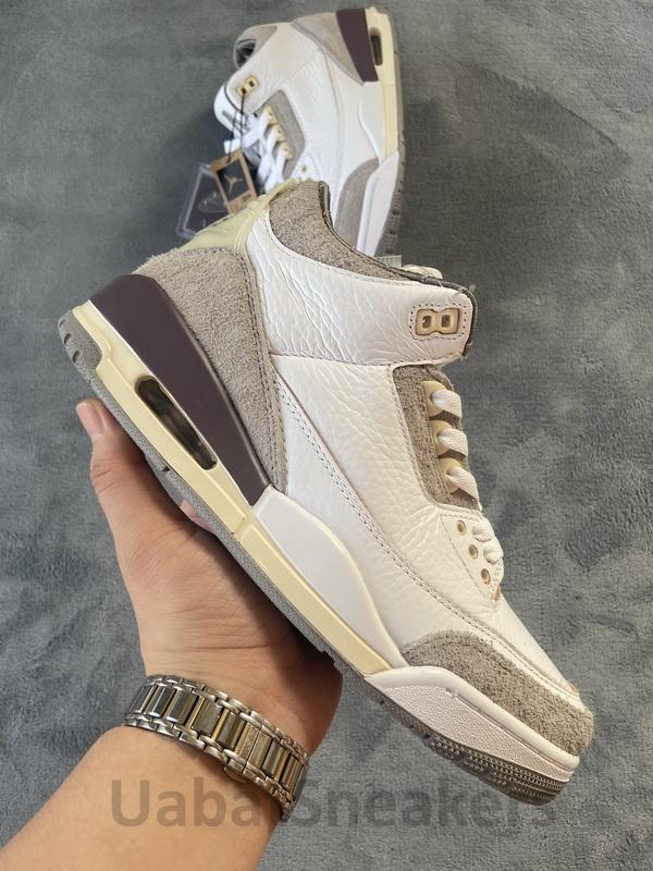 A Ma Maniere x Air Jordan 3 Retro SP Medium Grey - Image 7