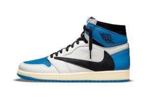Fragment x Travis Scott x Air Jordan 1 High OG Military