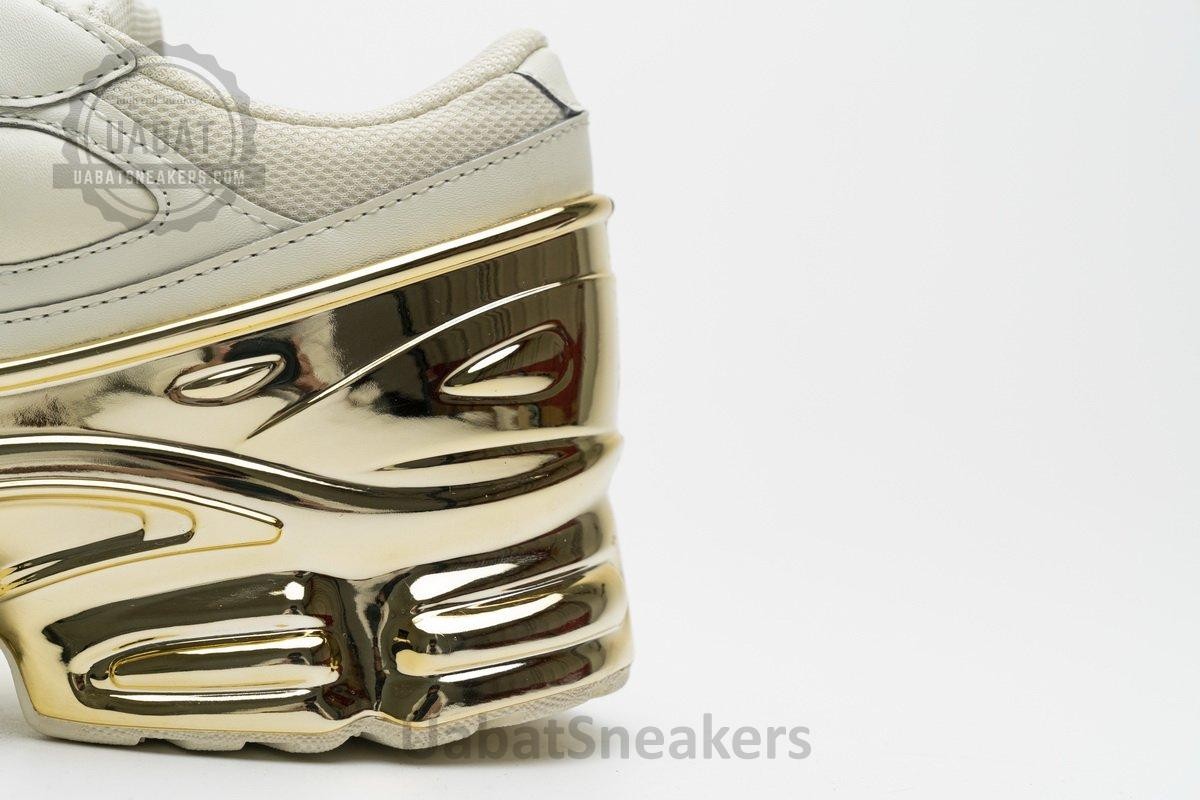 EE7943 adidas X Raf Simons Ozweego White Gold Metallic - Image 11