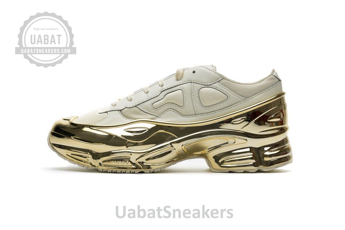 EE7943 adidas X Raf Simons Ozweego White Gold Metallic - Image 3