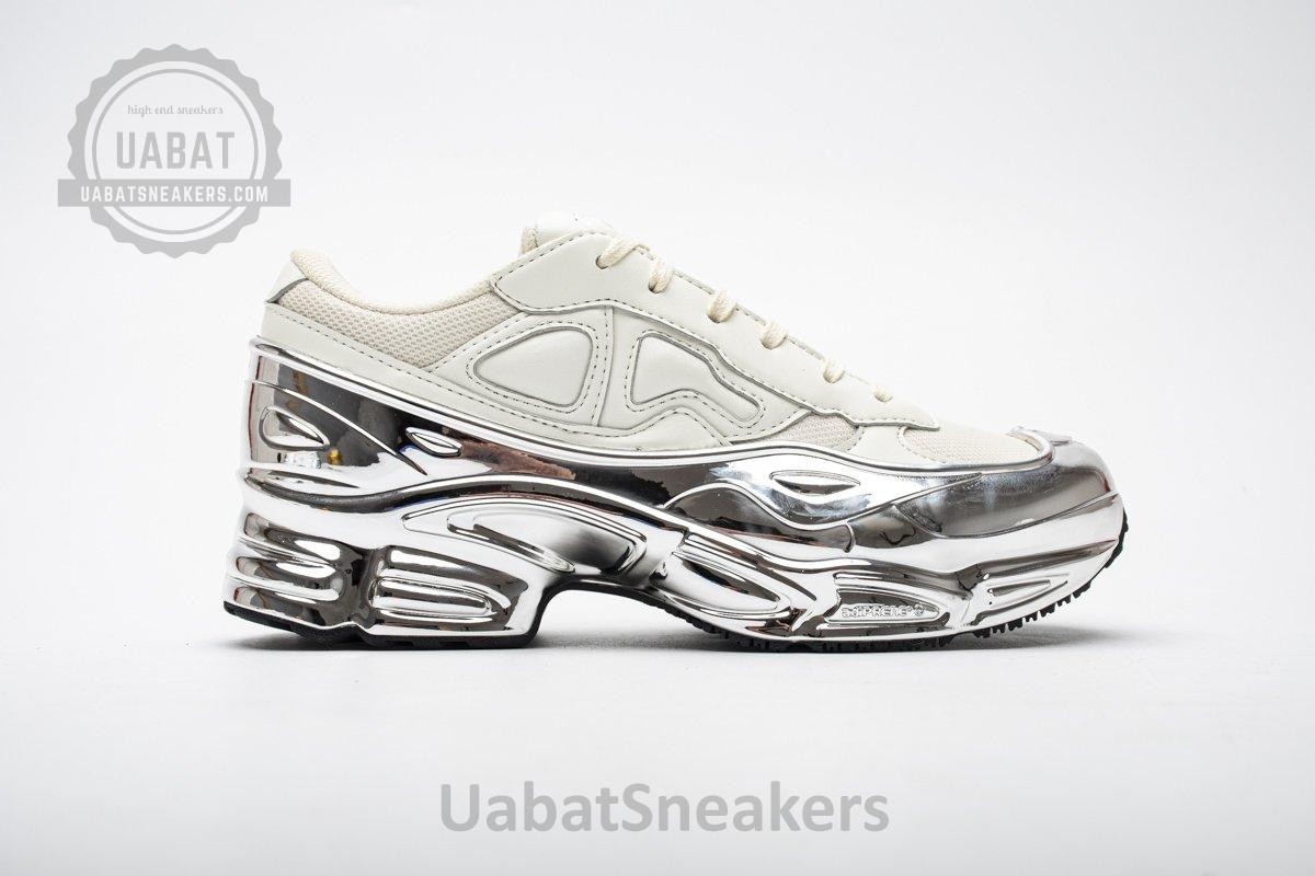 EE7945 adidas X Raf Simons Ozweego Cream White Silver Metallic - Image 2