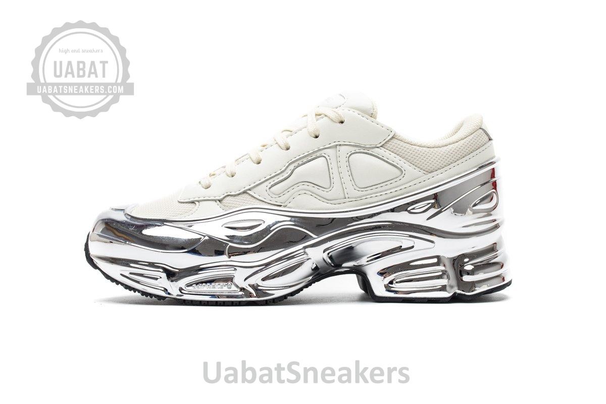 EE7945 adidas X Raf Simons Ozweego Cream White Silver Metallic