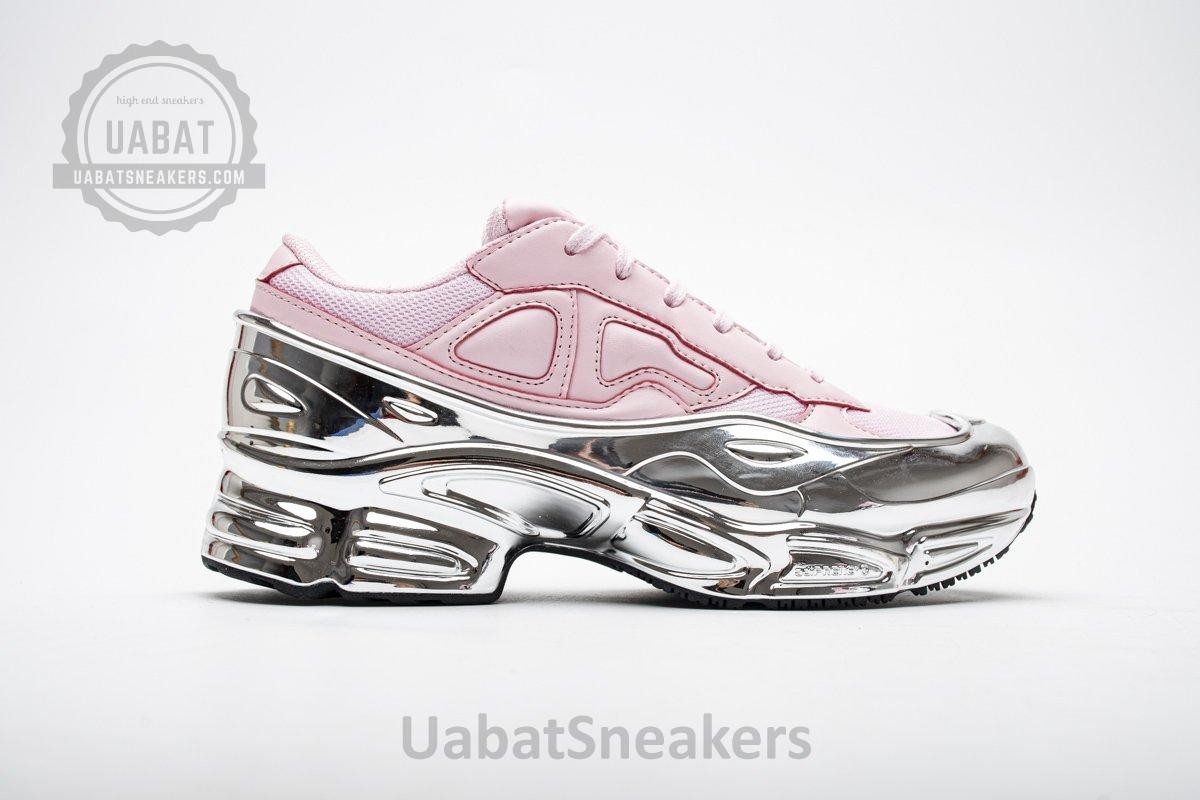 EE7947 adidas X Raf Simons Ozweego Pink Silver Metallic - Image 2