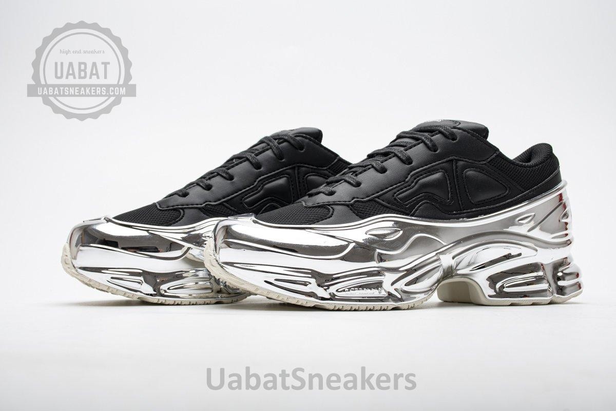 EE7944 adidas X Raf Simons Ozweego Black Silver Metallic - Image 4