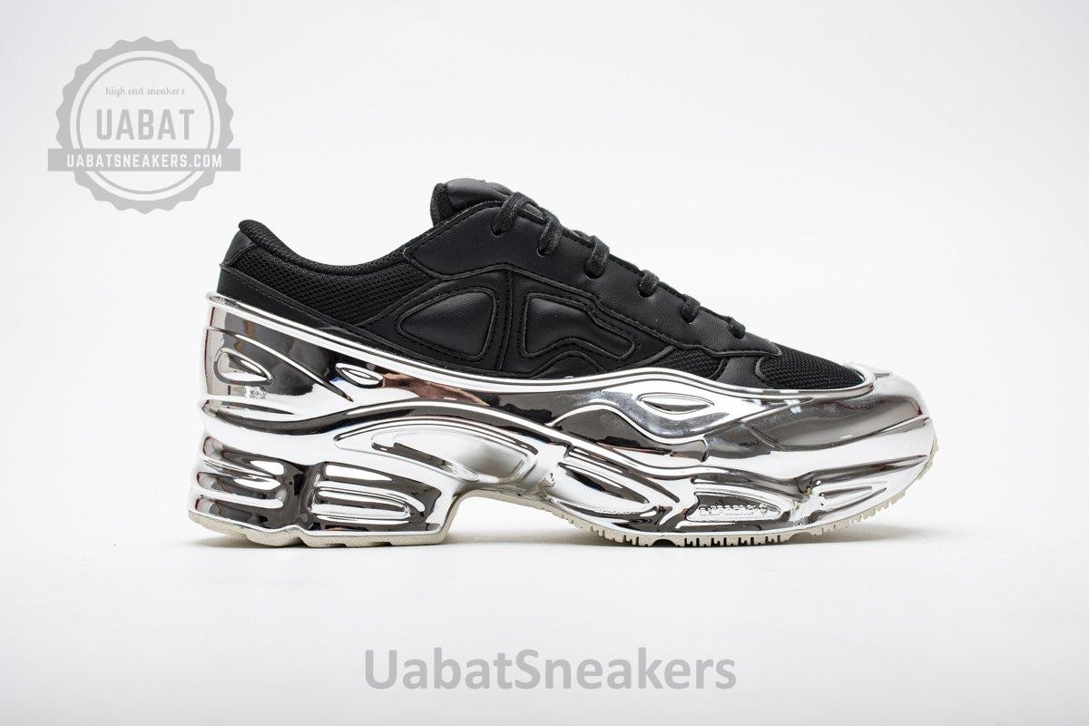 EE7944 adidas X Raf Simons Ozweego Black Silver Metallic - Image 2