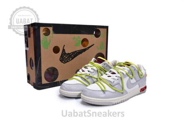 DM1602-106 OFF WHITE x Nike Dunk SB Low The 50 NO.8 - Image 2